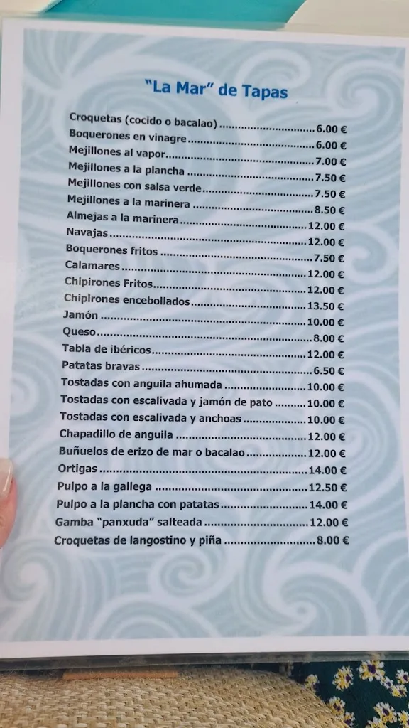 Menu_La Mar_Alcanar_image_4