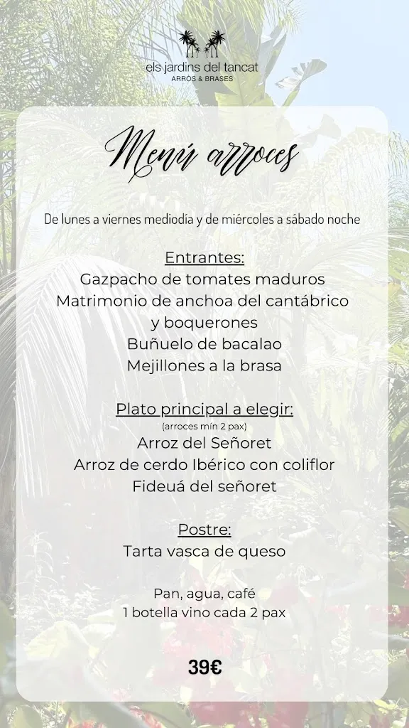 Menu_Els Jardins del Tancat_Alcanar_image_1