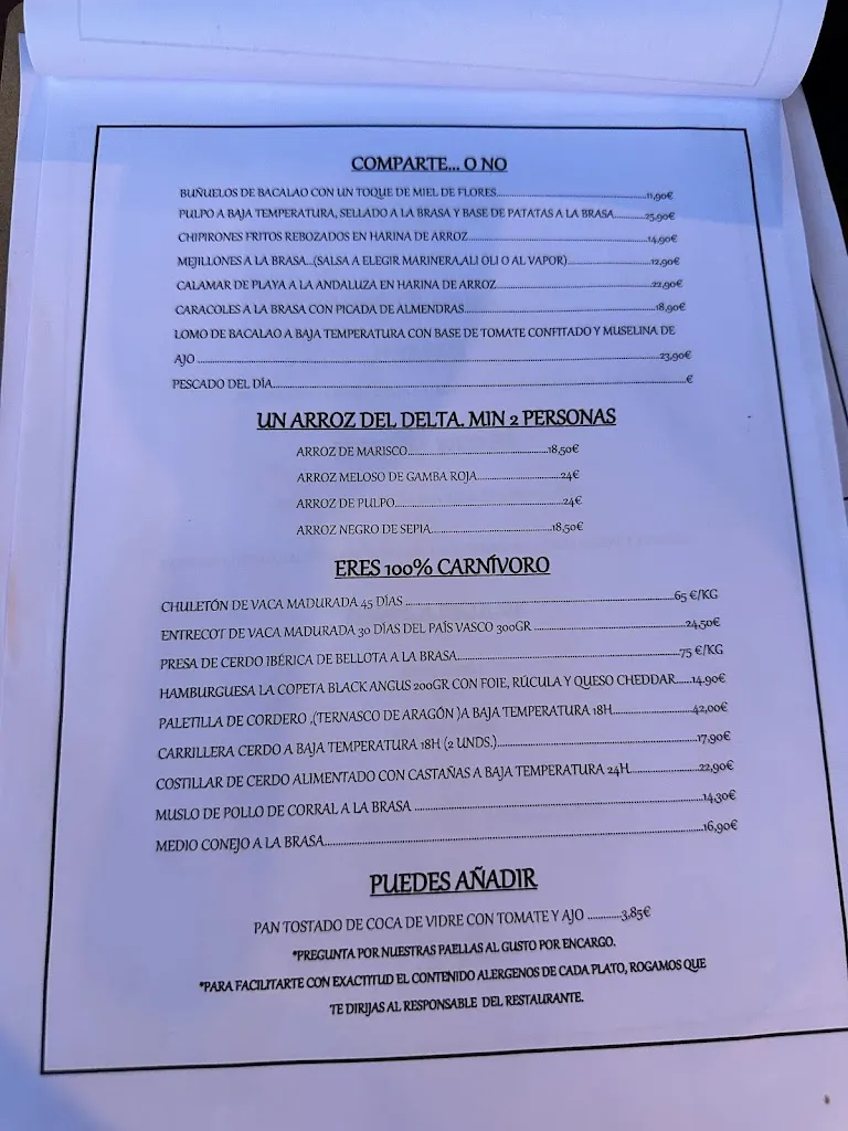 Menu_Restaurant Club de Tenis Serramar_Alcanar_immagine_2