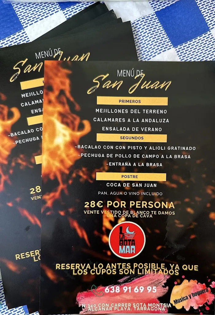 Menu_Bar Restaurant La Bota Mar_Alcanar_image_4
