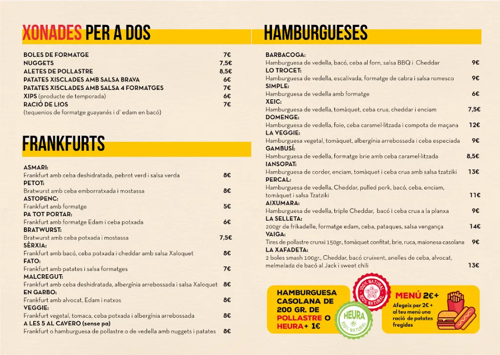 Menu_Hamburguesería Lo Xaloquet_Alcanar_image_1
