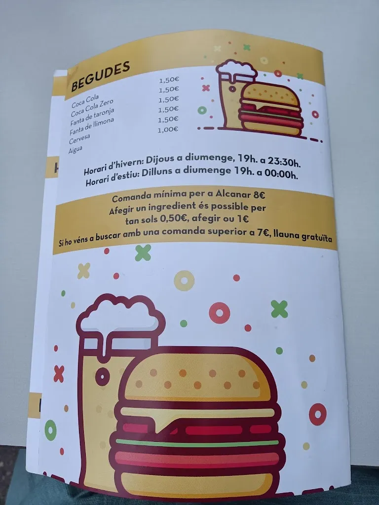 Menu_Hamburguesería Lo Xaloquet_Alcanar_image_4