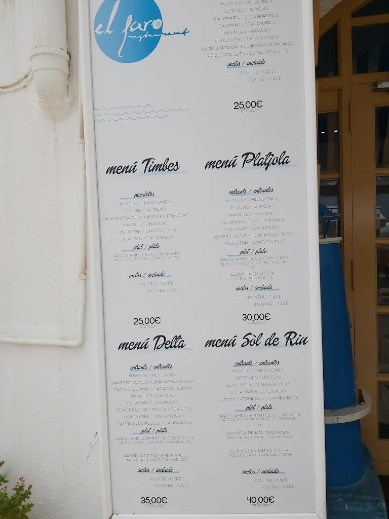 Menu_Restaurant Lo Faro_Alcanar_image_3