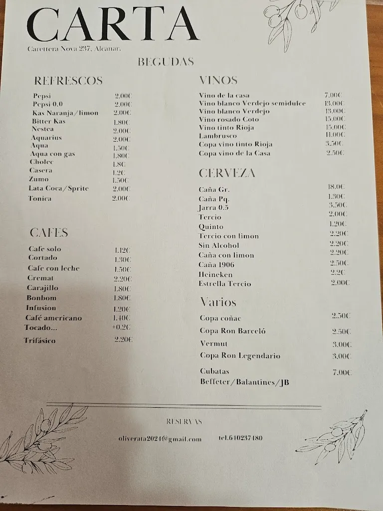 Menu_L'olivera_Alcanar_image_1