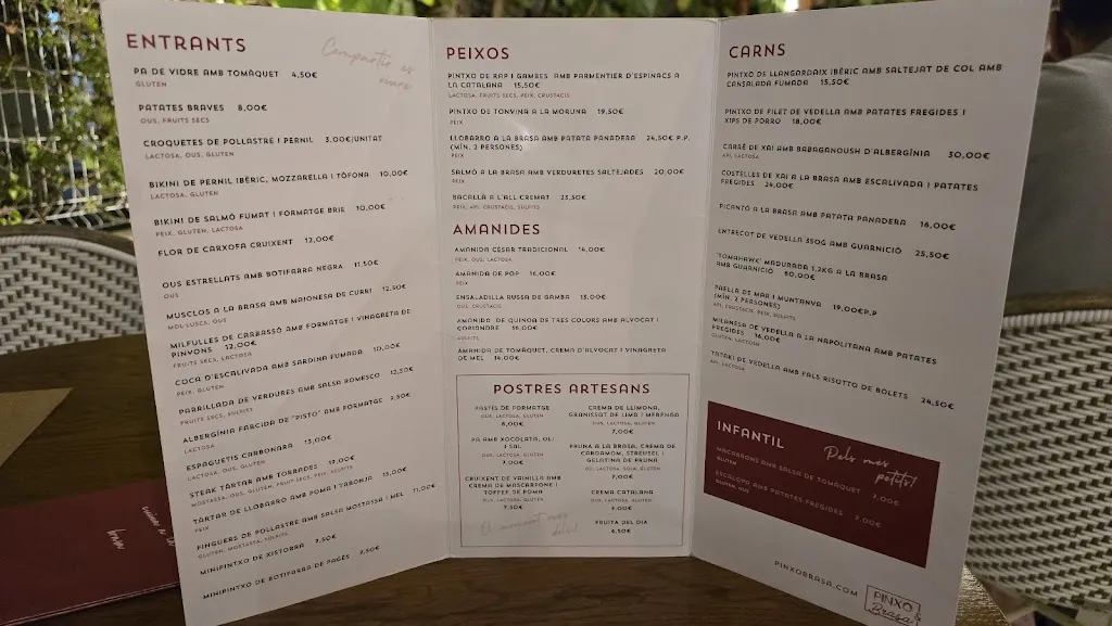 Menu_Restaurant Pinxo i Brasa_Altafulla_image_1