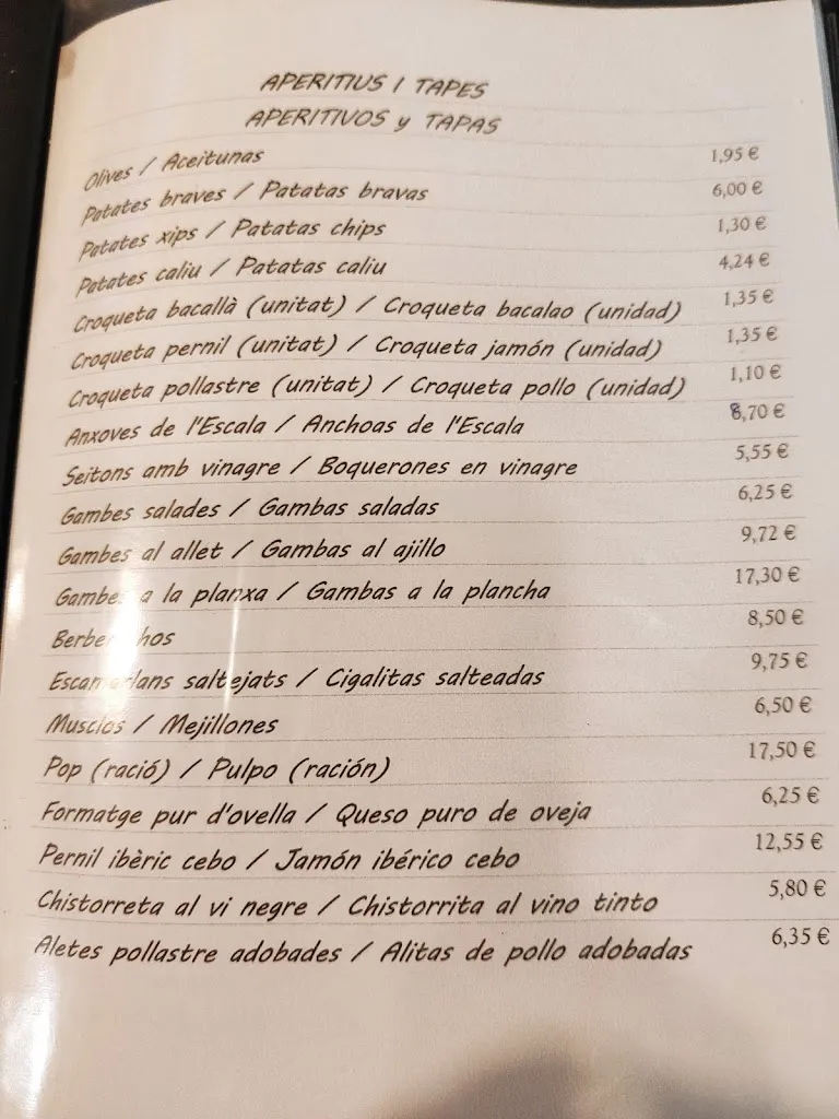 Menu_LA TABERNA DEL MAR_Altafulla_image_1