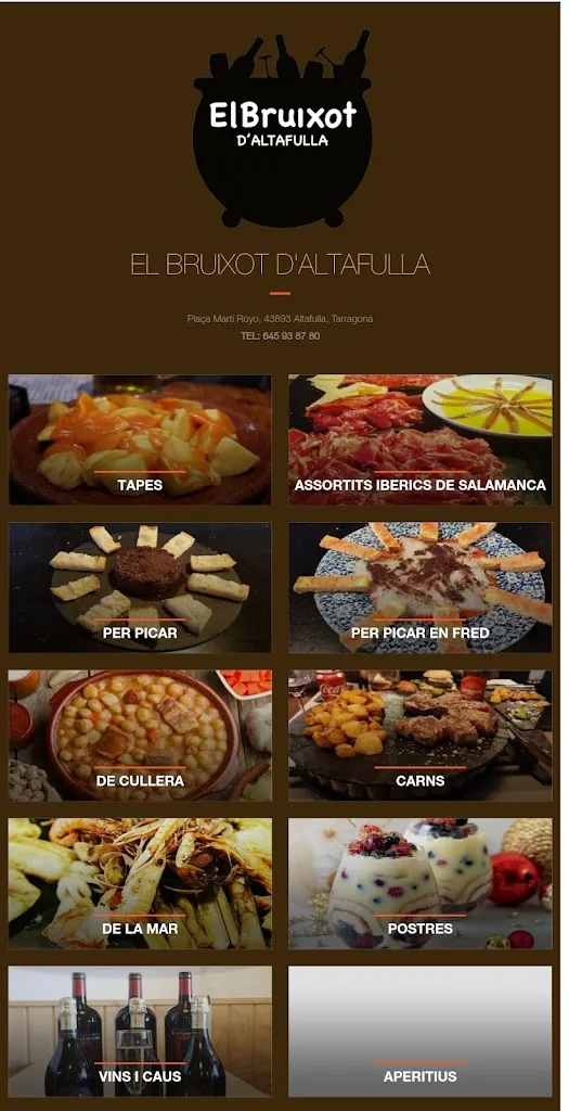 Menu_El Bruixot d'Altafulla i Bruixota_Altafulla_image_1