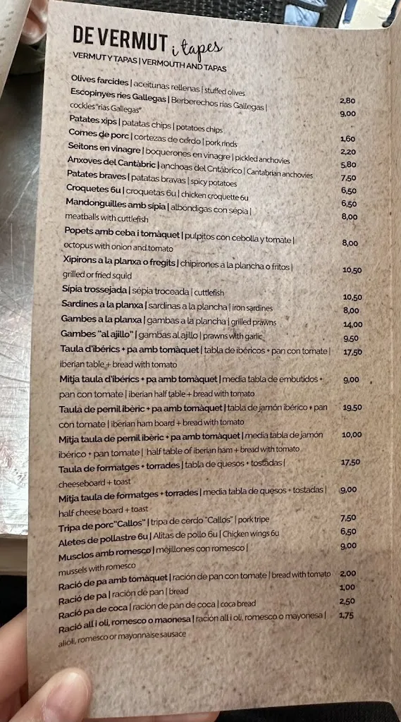 Menu_Casal Cultural la Violeta_Altafulla_image_1