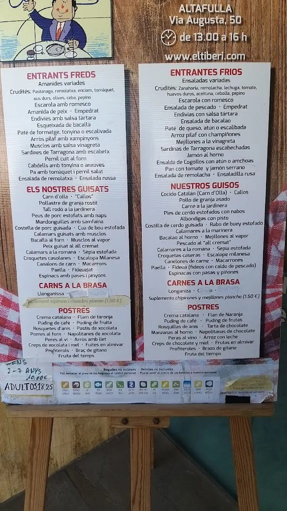 Menu_Restaurant El Tiberi_Altafulla_image_2