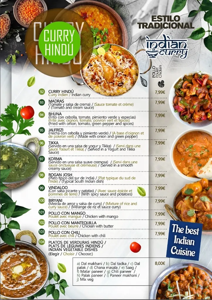 Menu_Punjab Kebab Restaurante Indian Cuisine_Altafulla_image_1