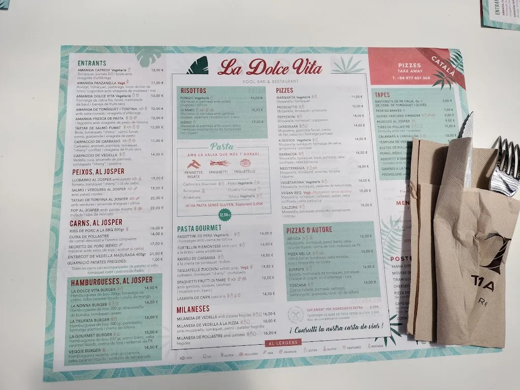 Menu_Restaurant La Dolce Vita_Altafulla_immagine_3