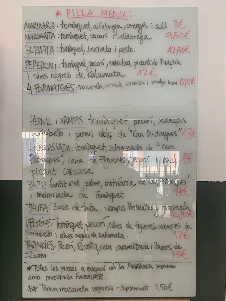 Menu_Pizzeria La Rosita_Altafulla_image_4