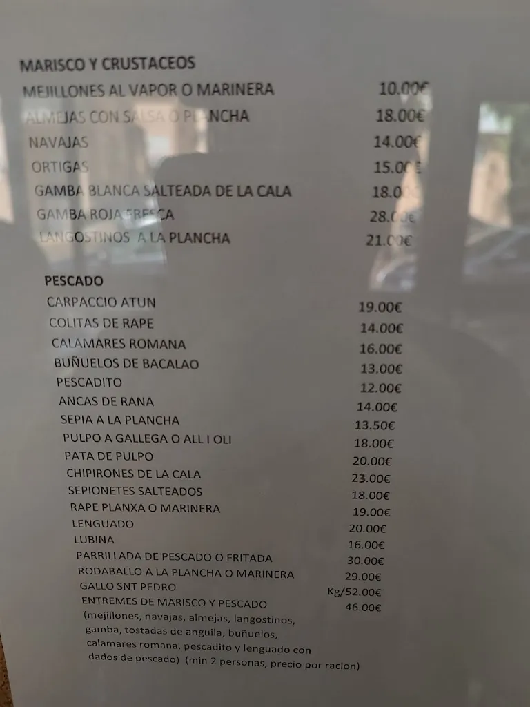 Menu_Restaurant El Pescador_Ametlla de Mar_image_2