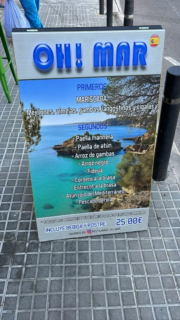 Menu_Oh! Mar!_Ametlla de Mar_image_1