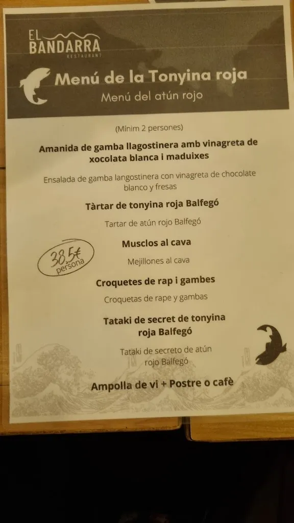 Menu_El Bandarra restaurant_Ametlla de Mar_image_4