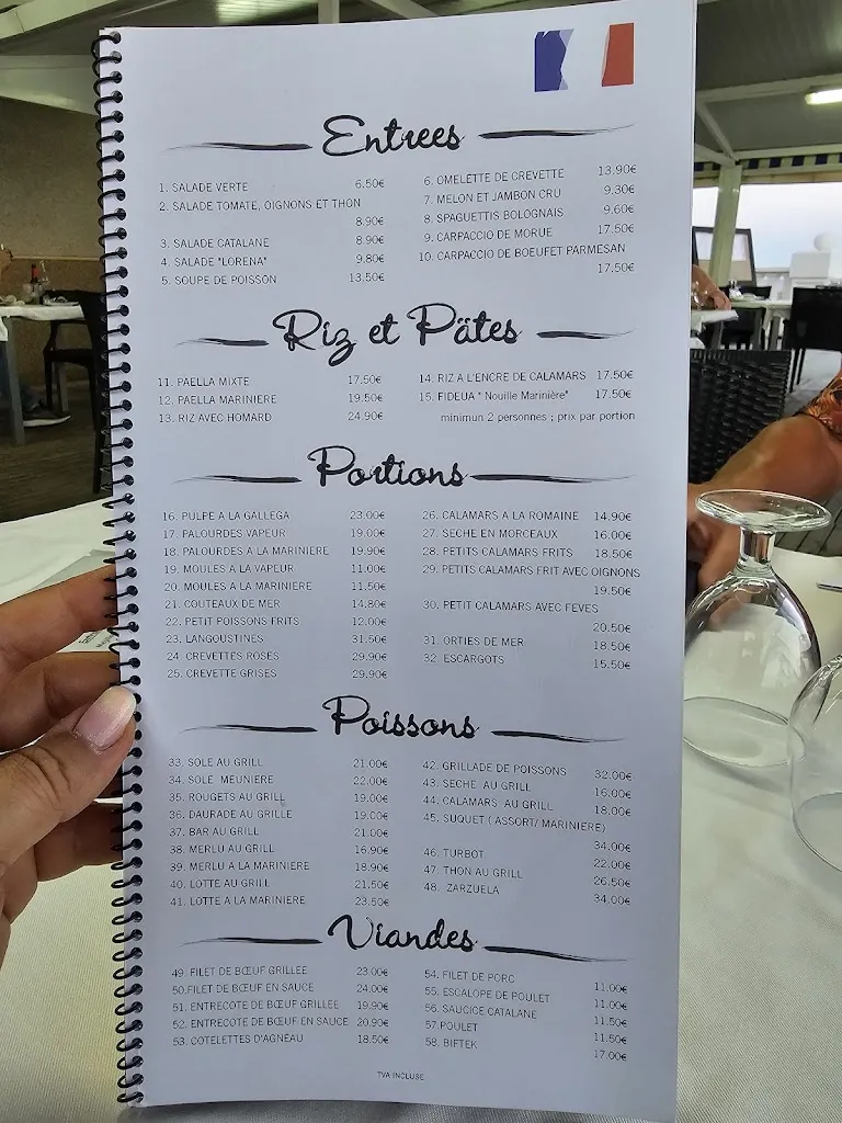 Menu_Lorena Restaurante_Ametlla de Mar_image_1