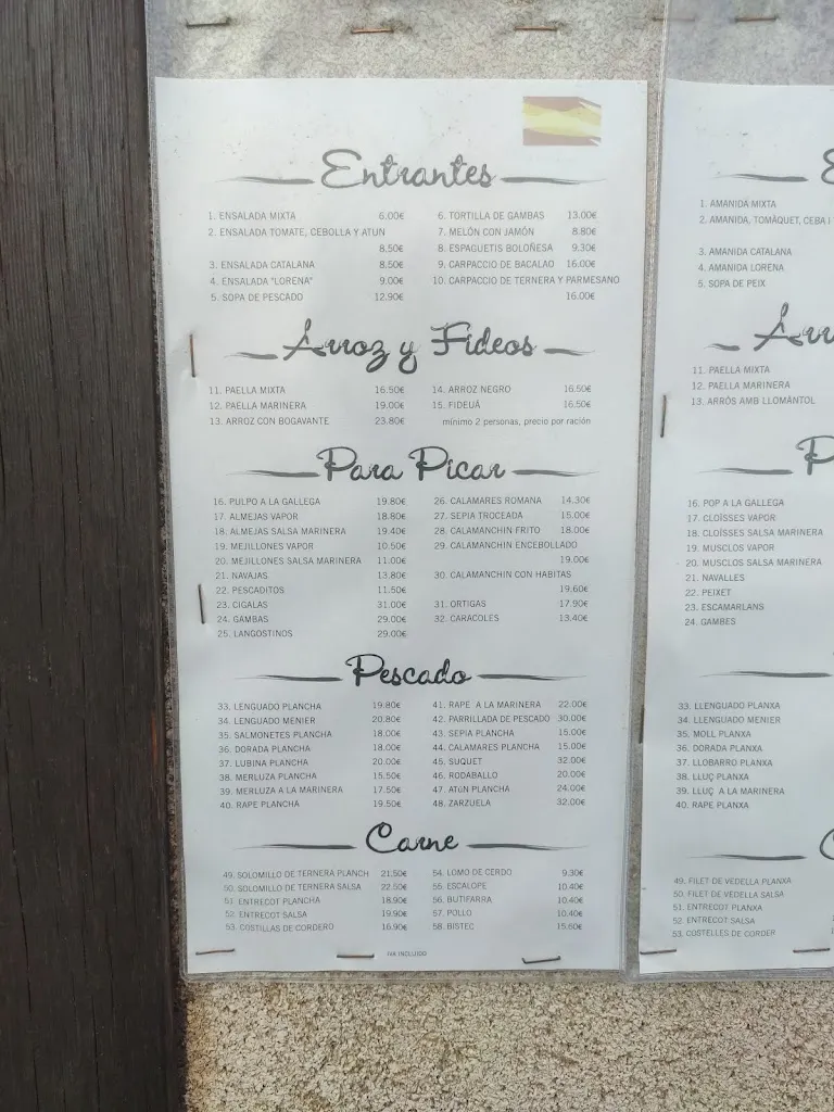 Menu_Lorena Restaurante_Ametlla de Mar_image_3
