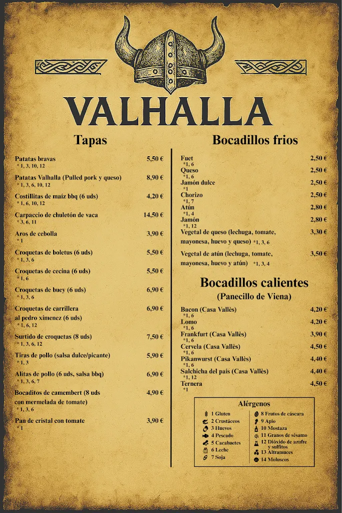 Menu_Valhalla_Ametlla de Mar_immagine_1