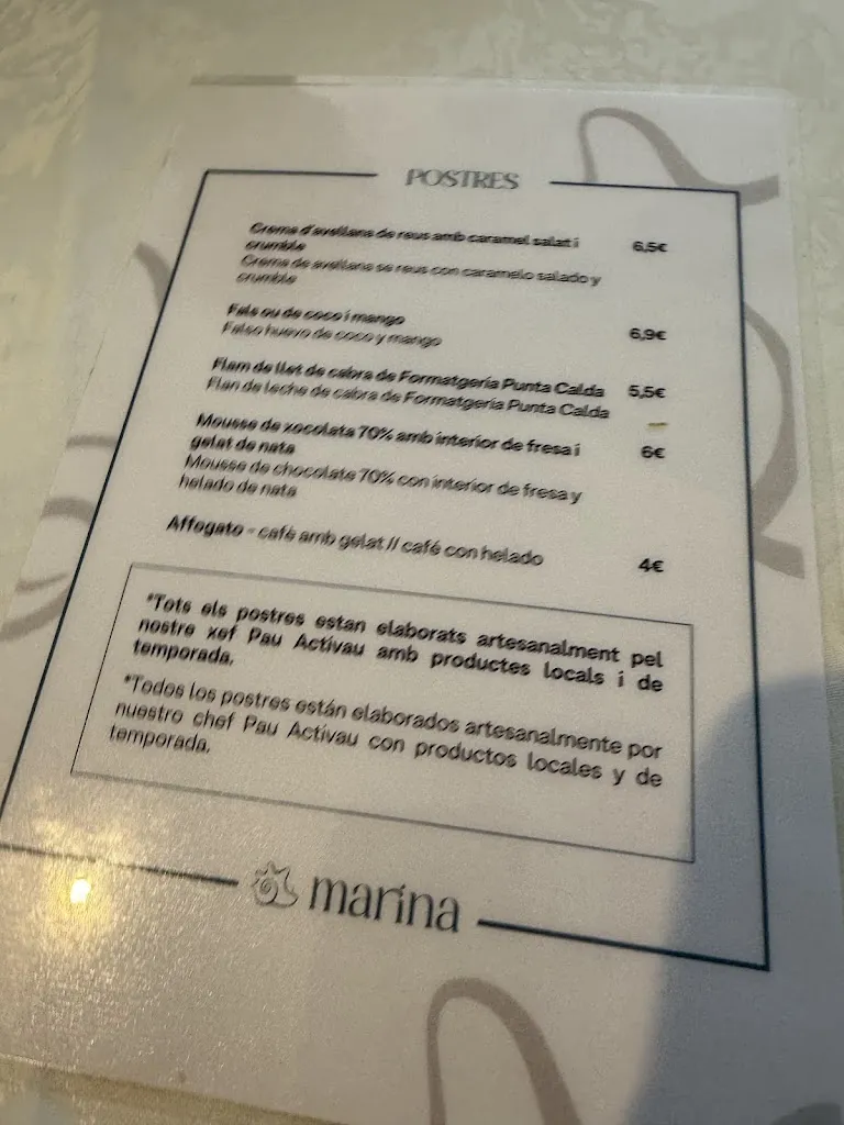 Menu_Marina Restaurant_Ametlla de Mar_image_4
