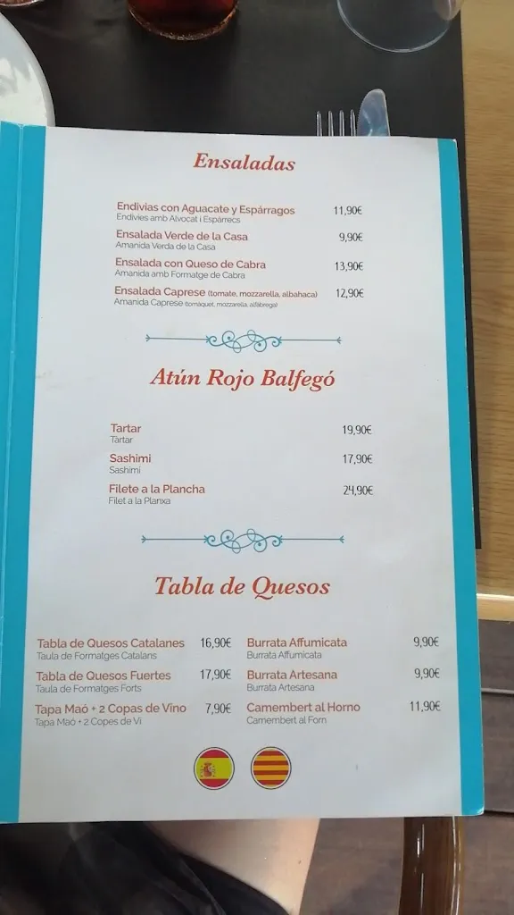 Menu_Restaurante No Stress_Ametlla de Mar_image_2