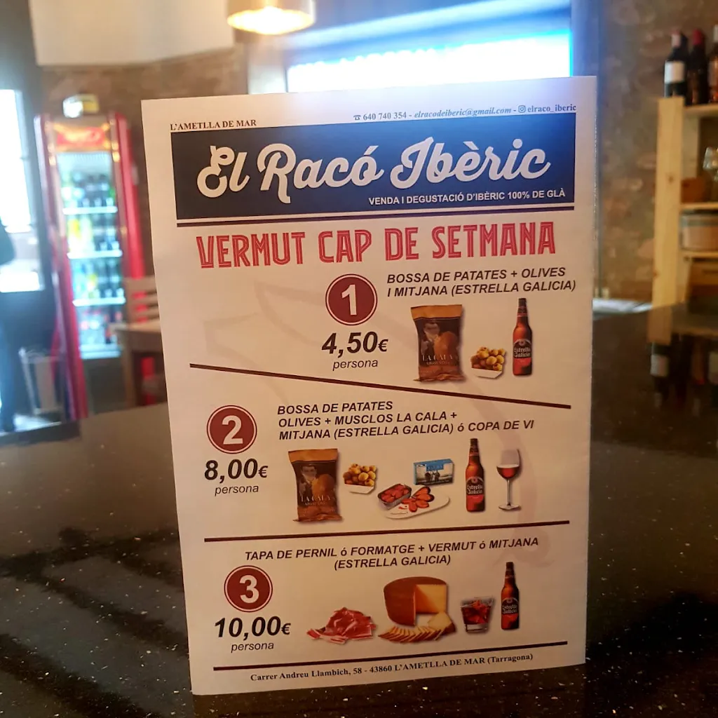 Menu_El Racó Ibèric_Ametlla de Mar_image_1