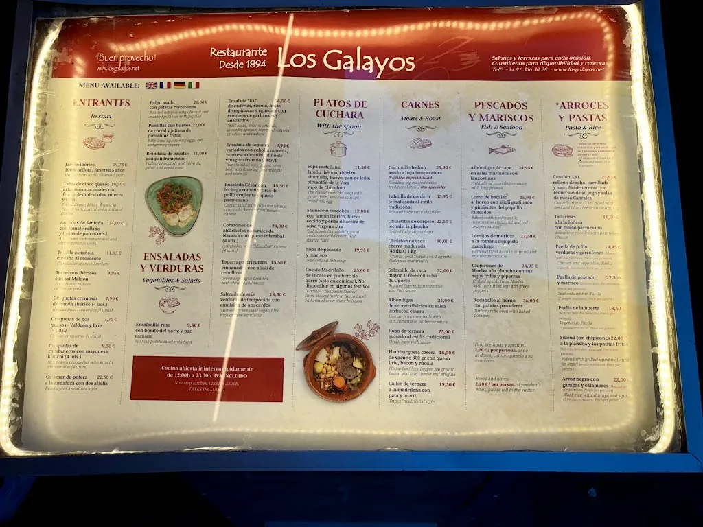 Menu_Restaurante Los Galayos_Gallardos Los_image_1