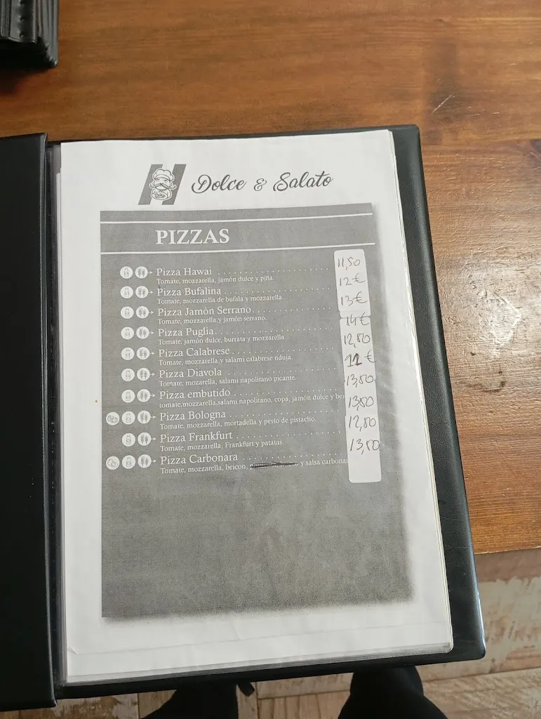 Menu_Restaurant pizzeria bar Dolce & Salato_Ametlla de Mar_image_1