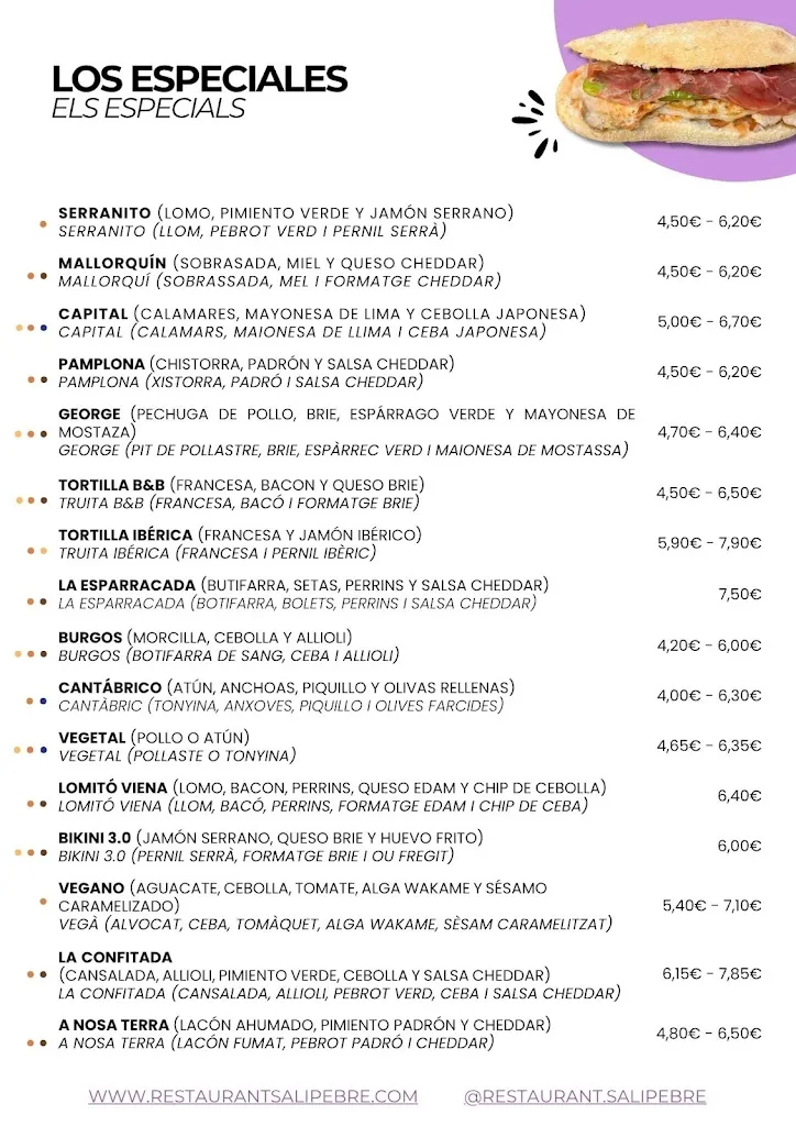 Menu_Restaurant Sal i Pebre_Ametlla de Mar_image_3