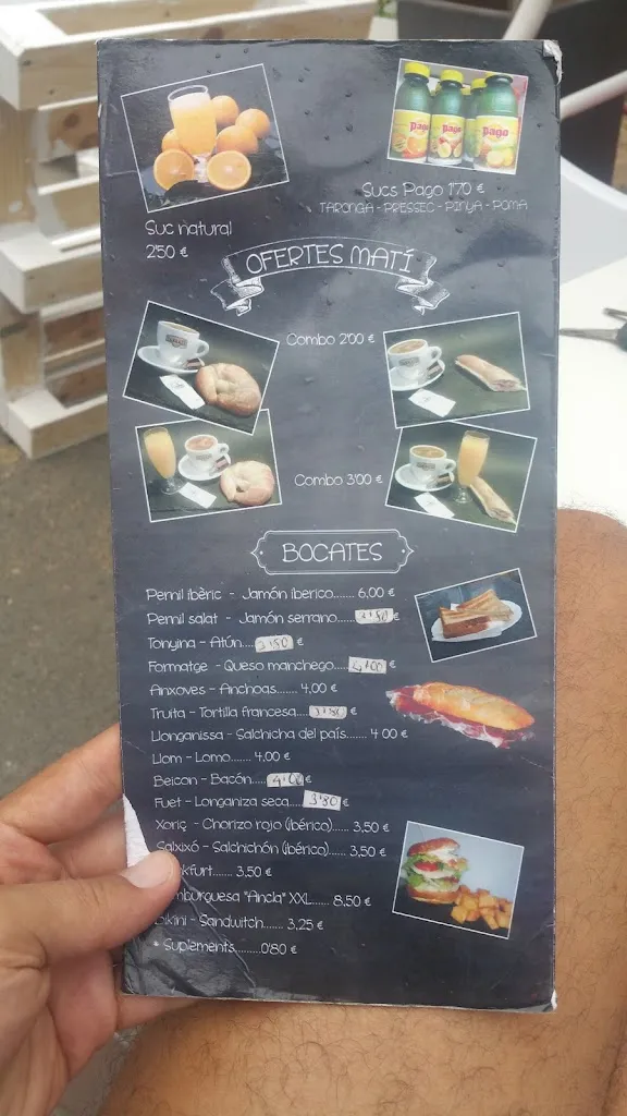 Menu_Bar , Restaurant, Tapes, Pizza_Ametlla de Mar_image_3