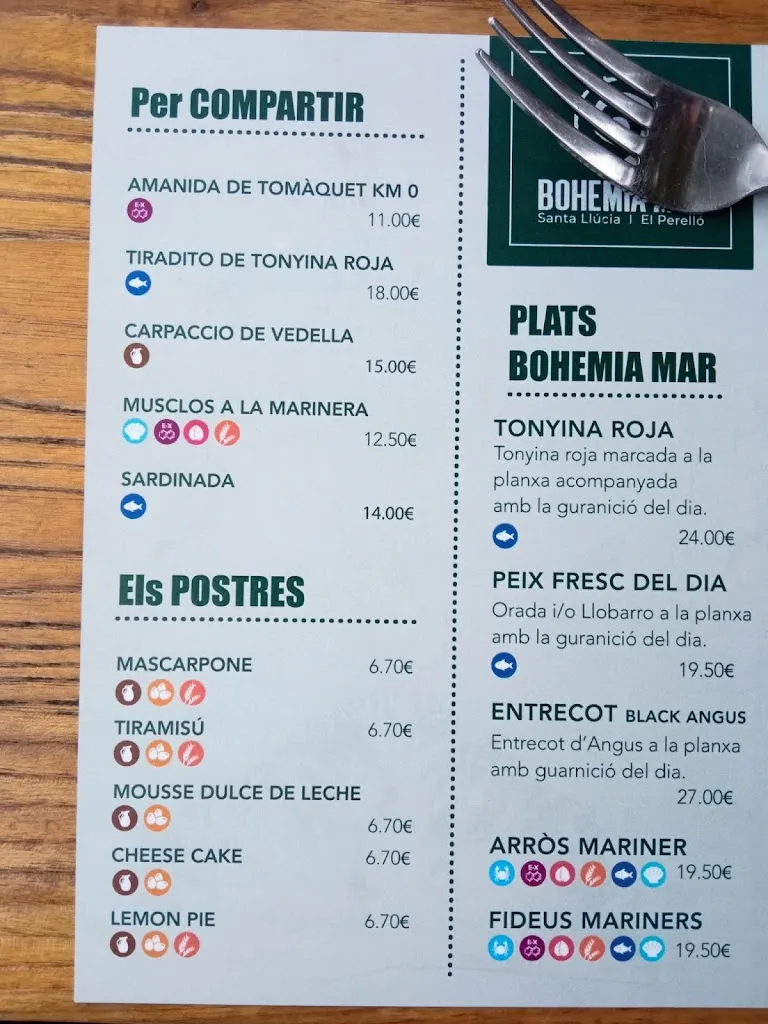 Menu_Bohemia Mar_Ametlla de Mar_image_4