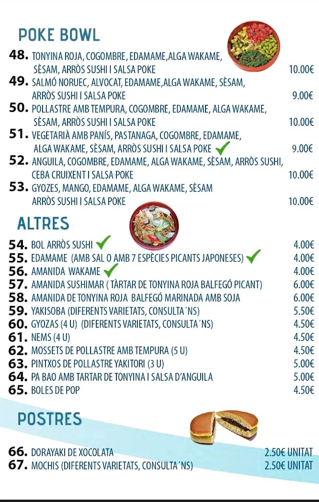 Menu_SushiMar Take Away L'Ametlla de Mar_Ametlla de Mar_immagine_2