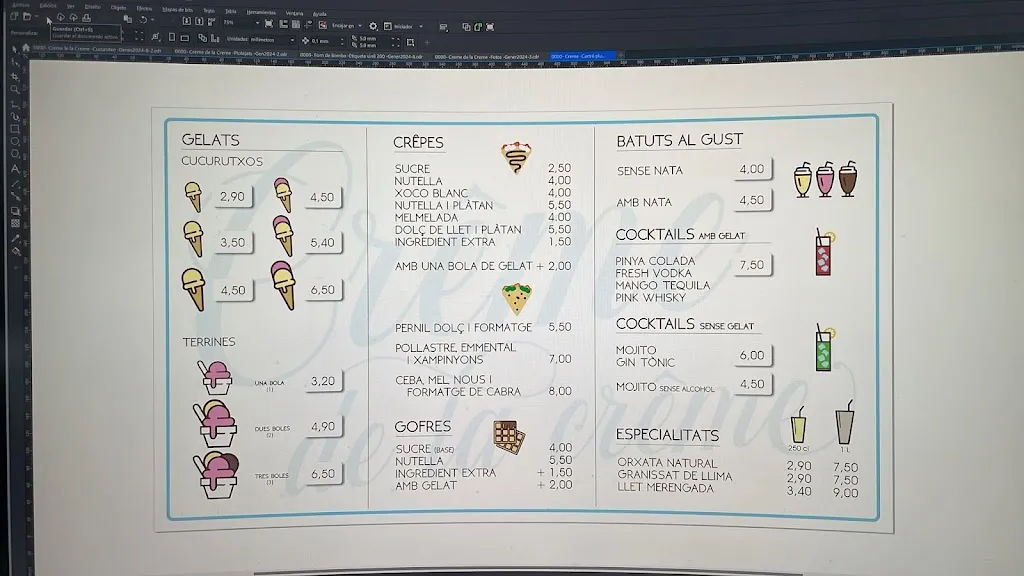 Menu_Crême de la Crême Passeig Marítim_Ametlla de Mar_image_3