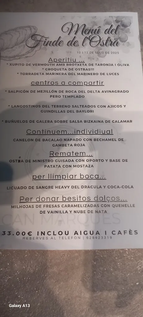 Menu_Can Marqués Restaurant_Ampolla L_immagine_3
