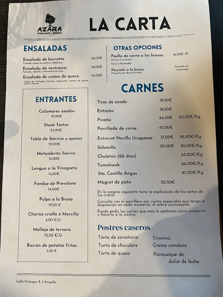 Menu_AZARA Braseria_Ampolla L_image_1