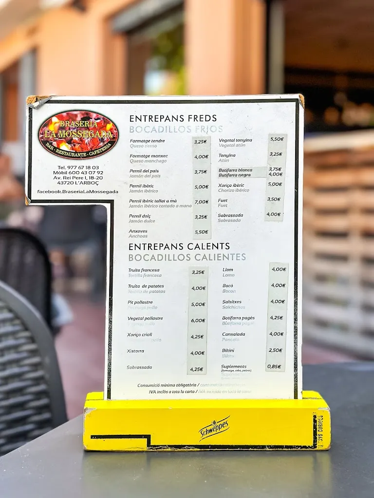 Menu_Braseria La Mossegada_Arboç_image_2