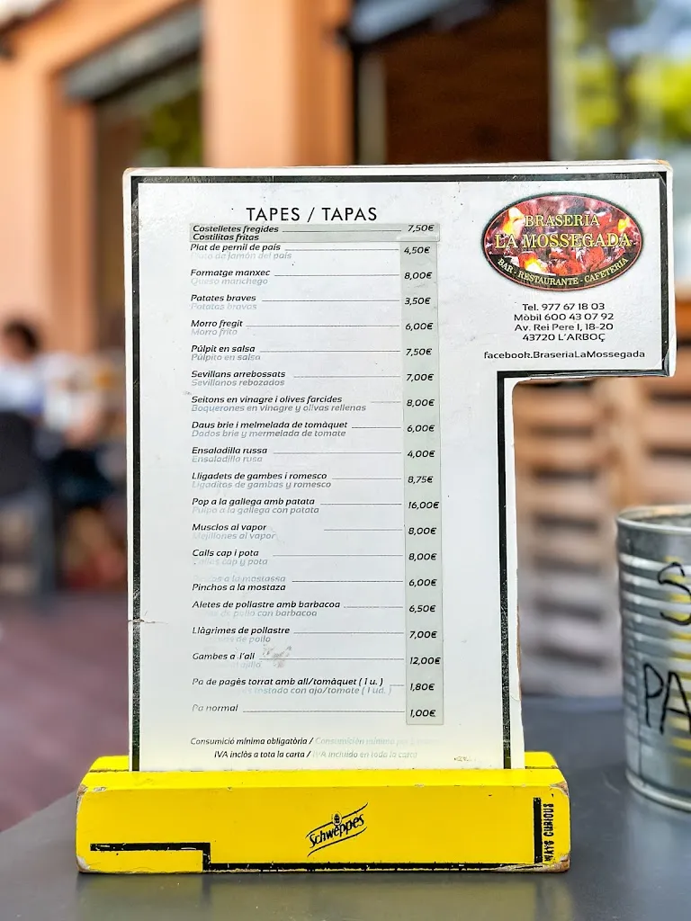 Menu_Braseria La Mossegada_Arboç_image_3