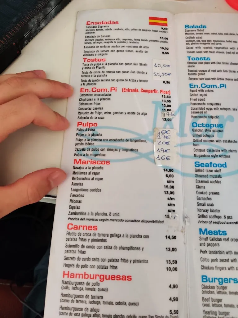 Menu_Pulperia mar viva 2_Corcubión_image_2