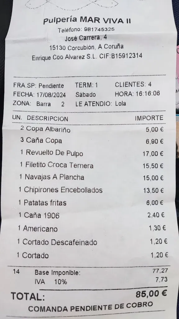 Fernando Perez Lago_Pulperia mar viva 2_Corcubión_review