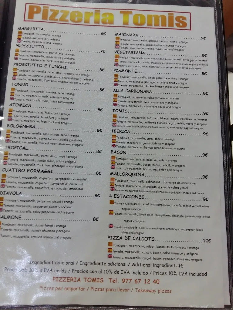 Menu_Pizzeria Tomis_Arboç_image_3