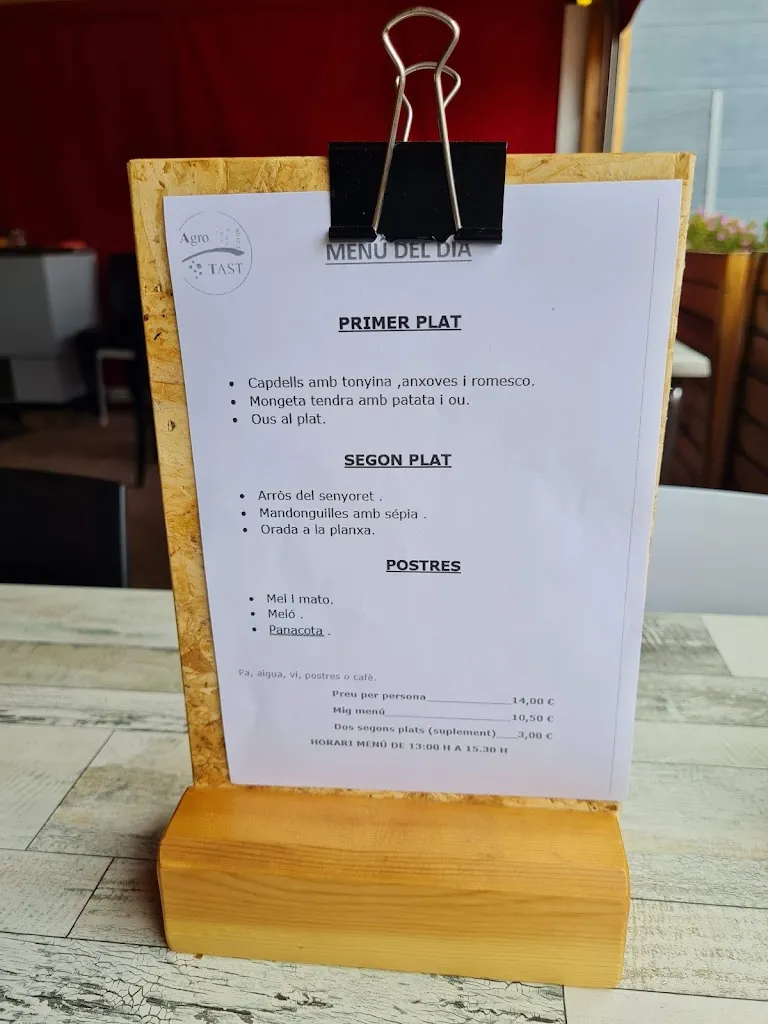 Menu_Agrobotiga Agro-Tast l'Arboç_Arboç_image_1