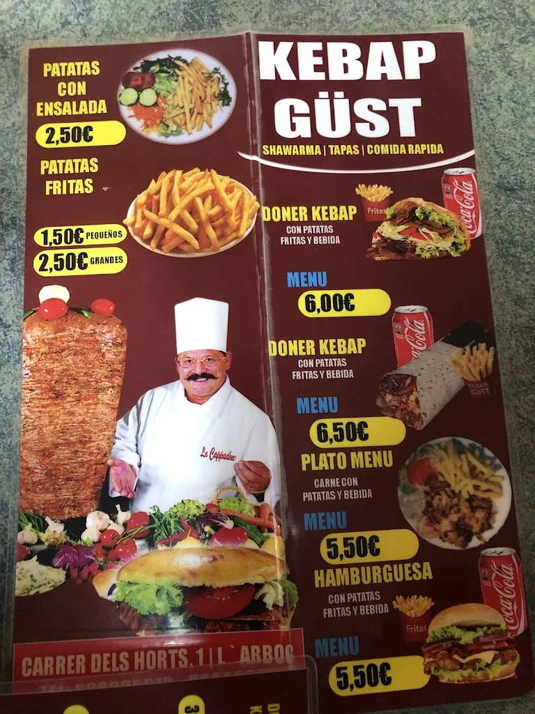 Menu_Kebab Arboç_Arboç_immagine_2
