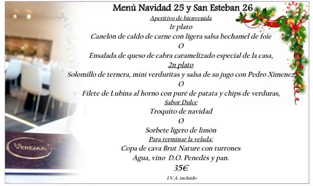 Menu_Restaurant La Verema de L'Arboç_Arboç_image_3