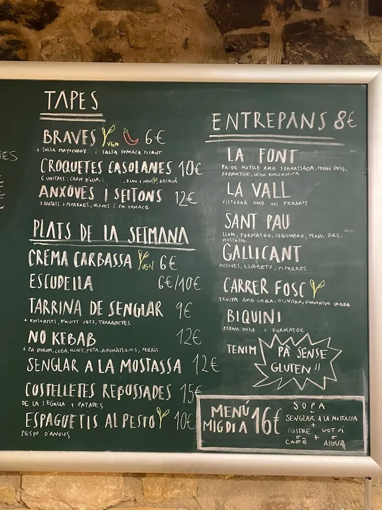 Menu_El Refugi D'Arbolí_Arbolí_image_1