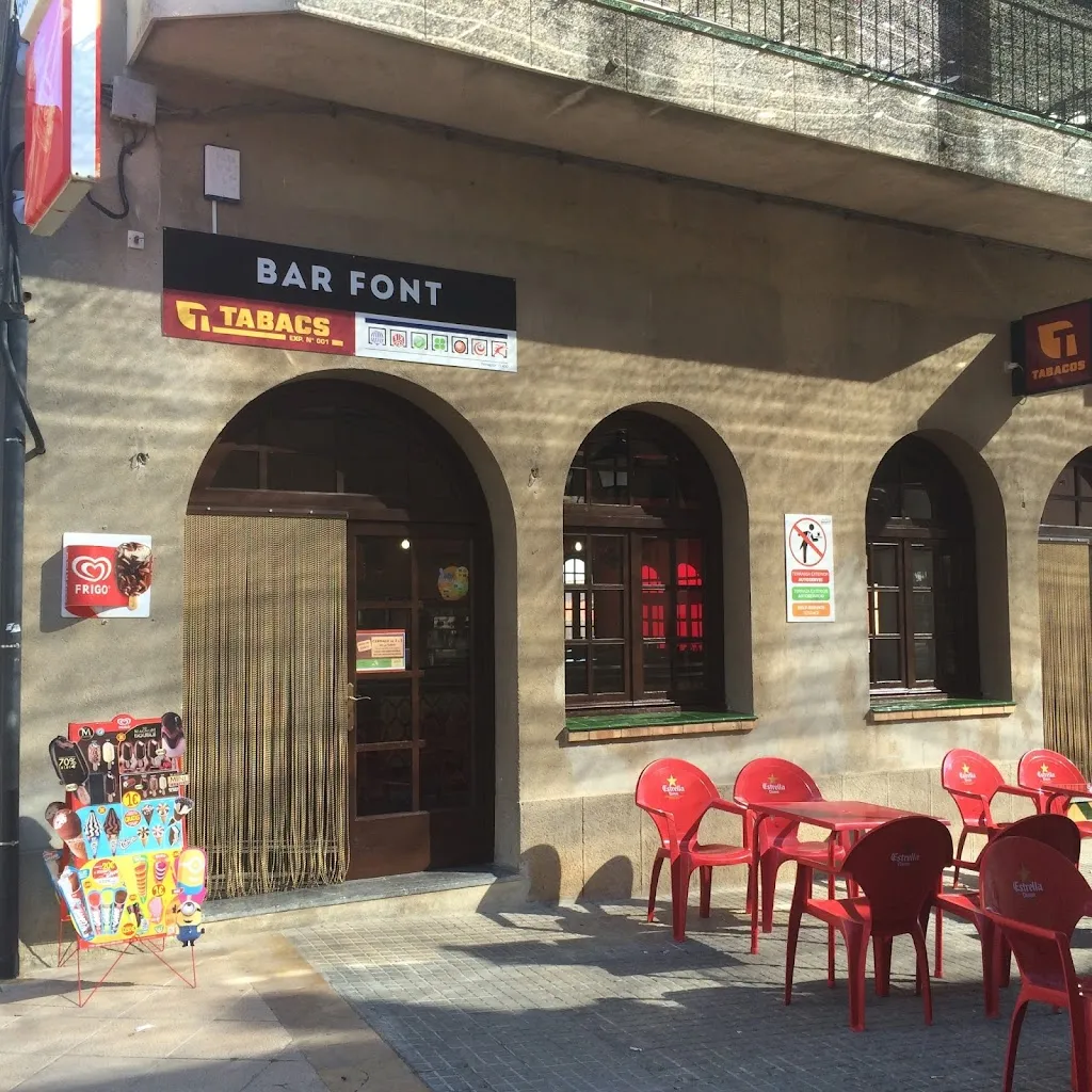 Bar Font restaurant in Banyeres del Penedès