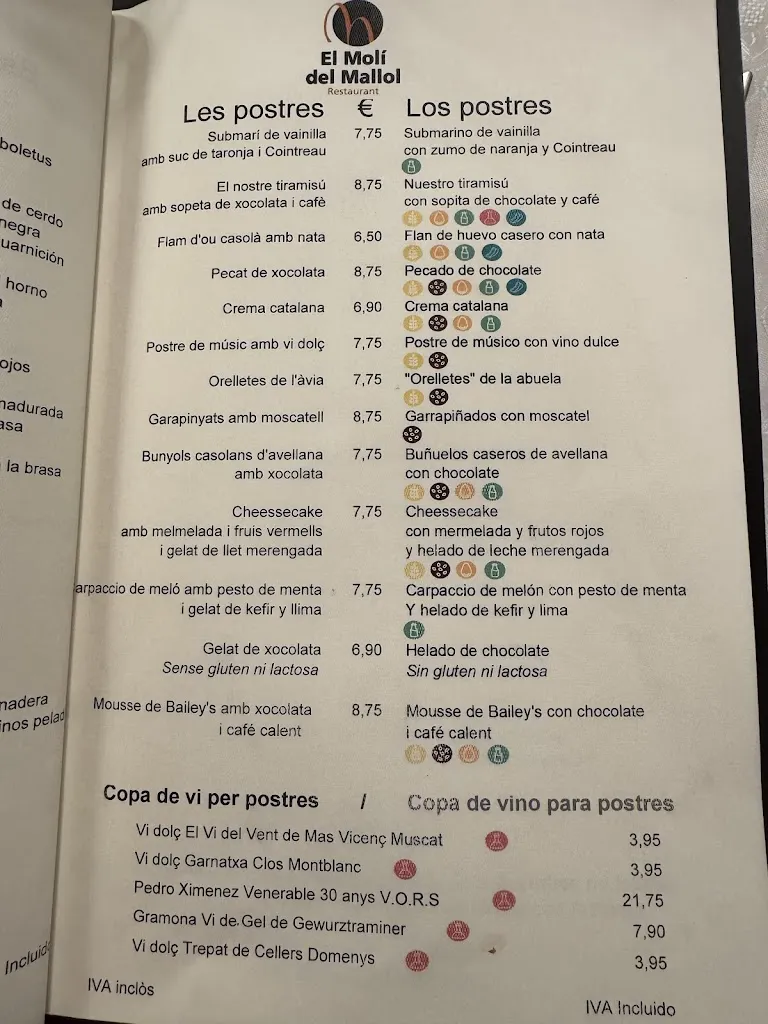 Menu_Restaurant El Molí del Mallol_Barberà de la Conca_image_3