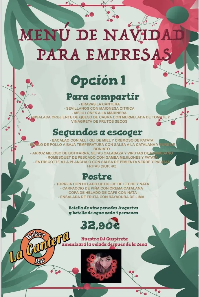 Menu_La Cantera Biker Bar_Bellvei_image_1