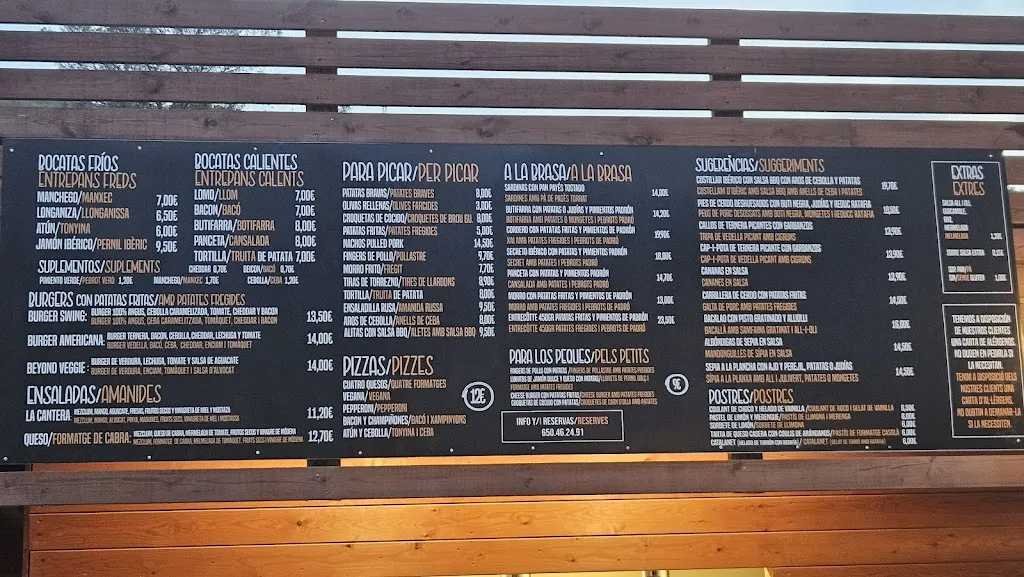 Menu_La Cantera Biker Bar_Bellvei_image_3