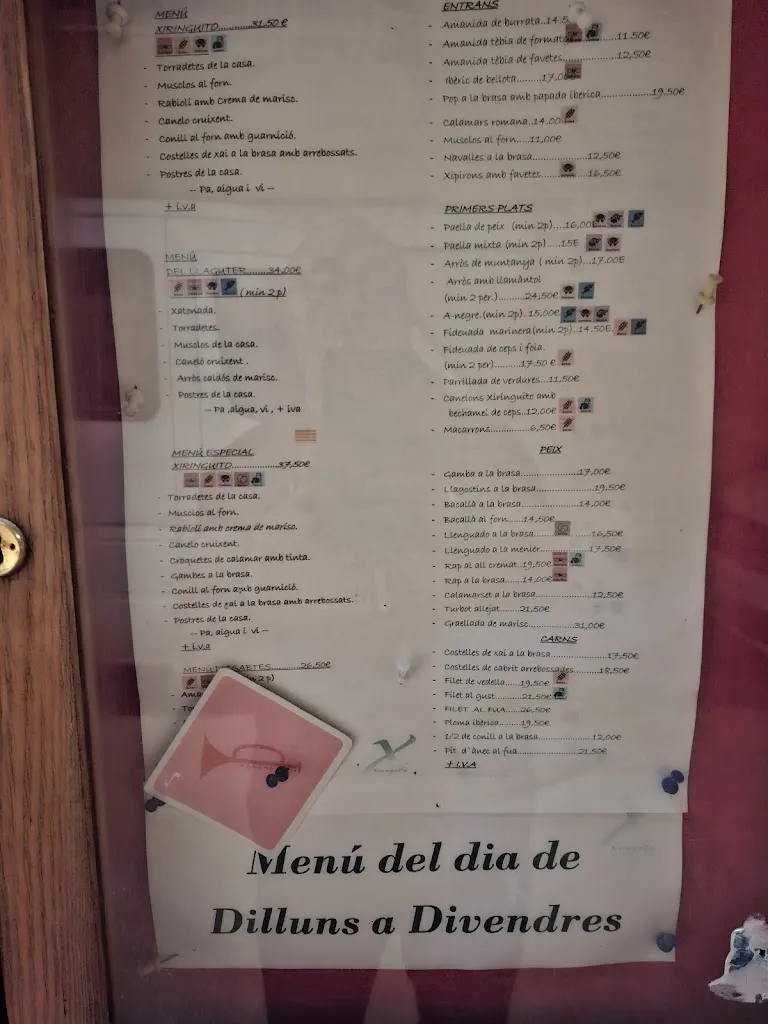 Menu_Restaurant Xiringuito_Benifallet_image_4