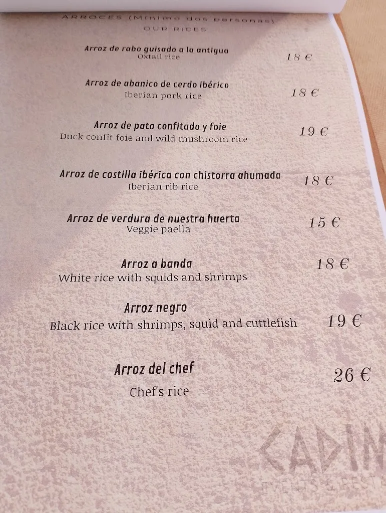Menu_Villa Cadima_Gallardos Los_image_4