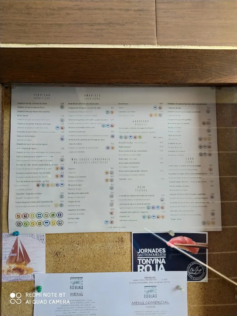 Menu_Restaurant Els Ullals_Amposta_image_3